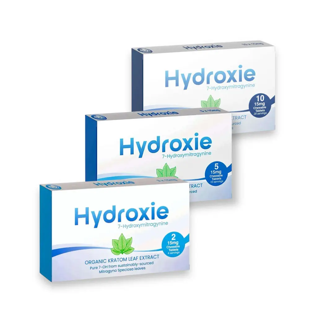 Hydroxie Kratom Extract 7-OH Chewable Tablets 15mg-All.webp