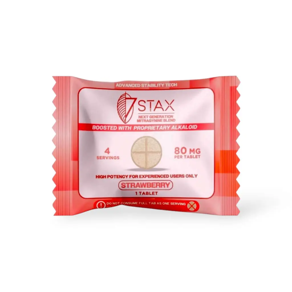 7 Stax Next Generation Mitragynine Blend Tablets Strawberry 80mg-1ct.webp