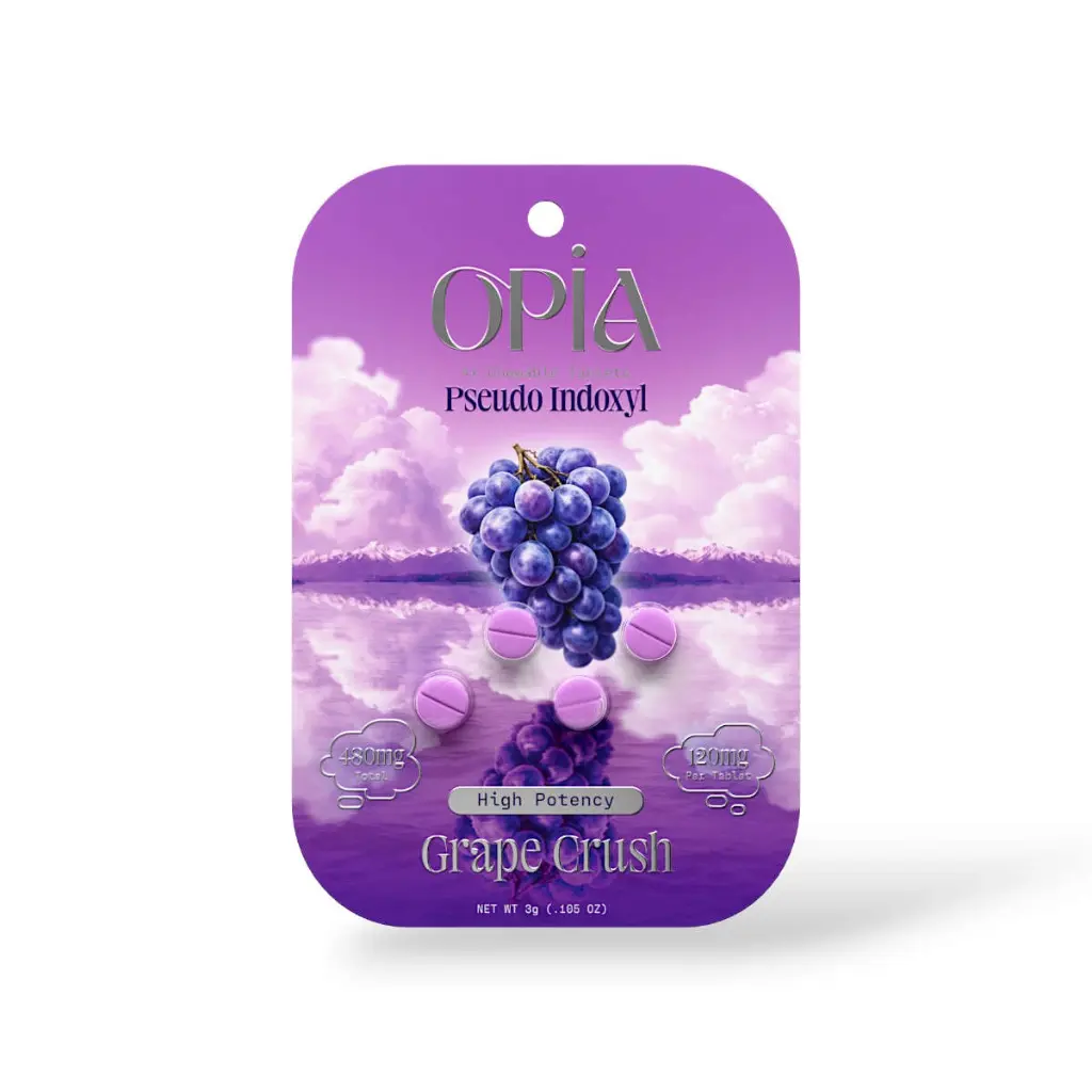 Opia Pseudo Indoxyl Grape Crush 120mg Per Tablet- 4ct.webp