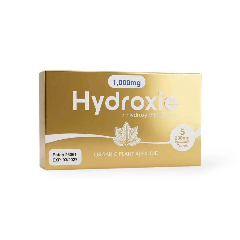Hydroxie 7-Hydroxymitragynine Organic 200mg Chewable Tablets- 5ct.webp