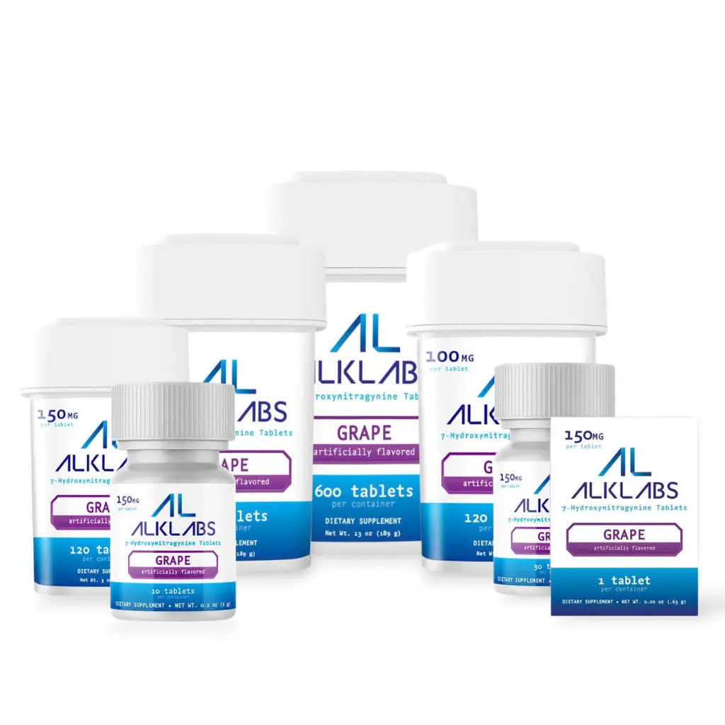 AlkLabs 7- Hydroxymitragynine Grape 150mg Tablet- All.webp