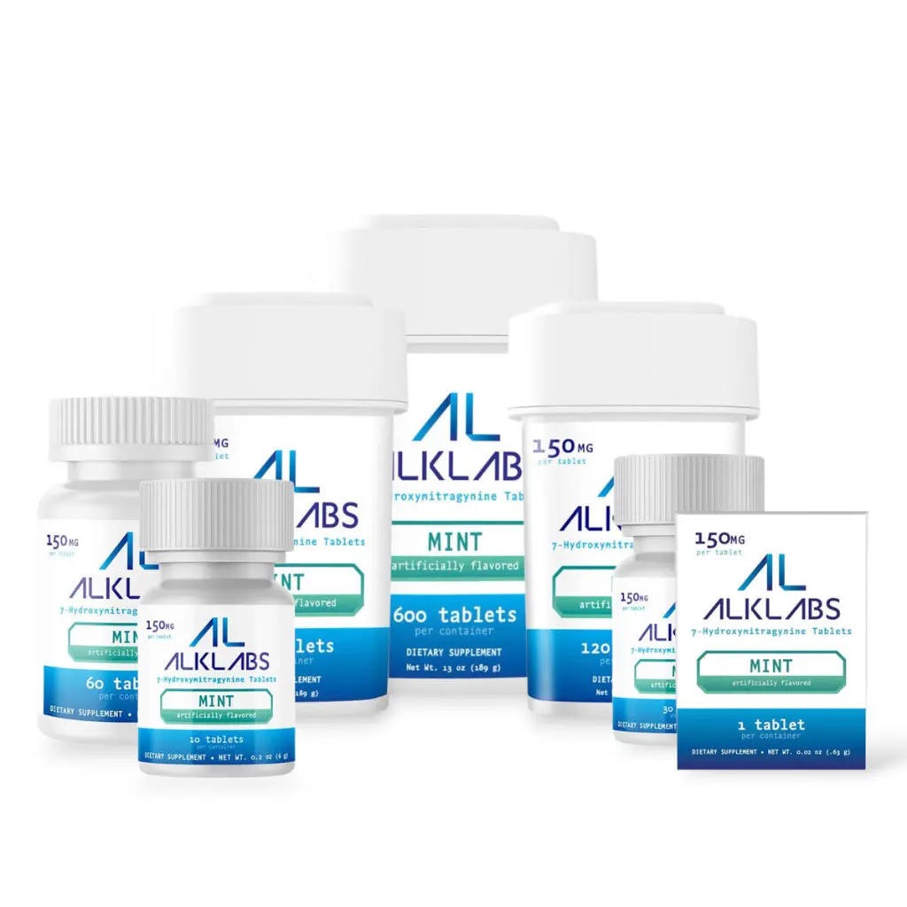 AlkLabs 7- Hydroxymitragynine Mint 150mg Tablet- All.webp