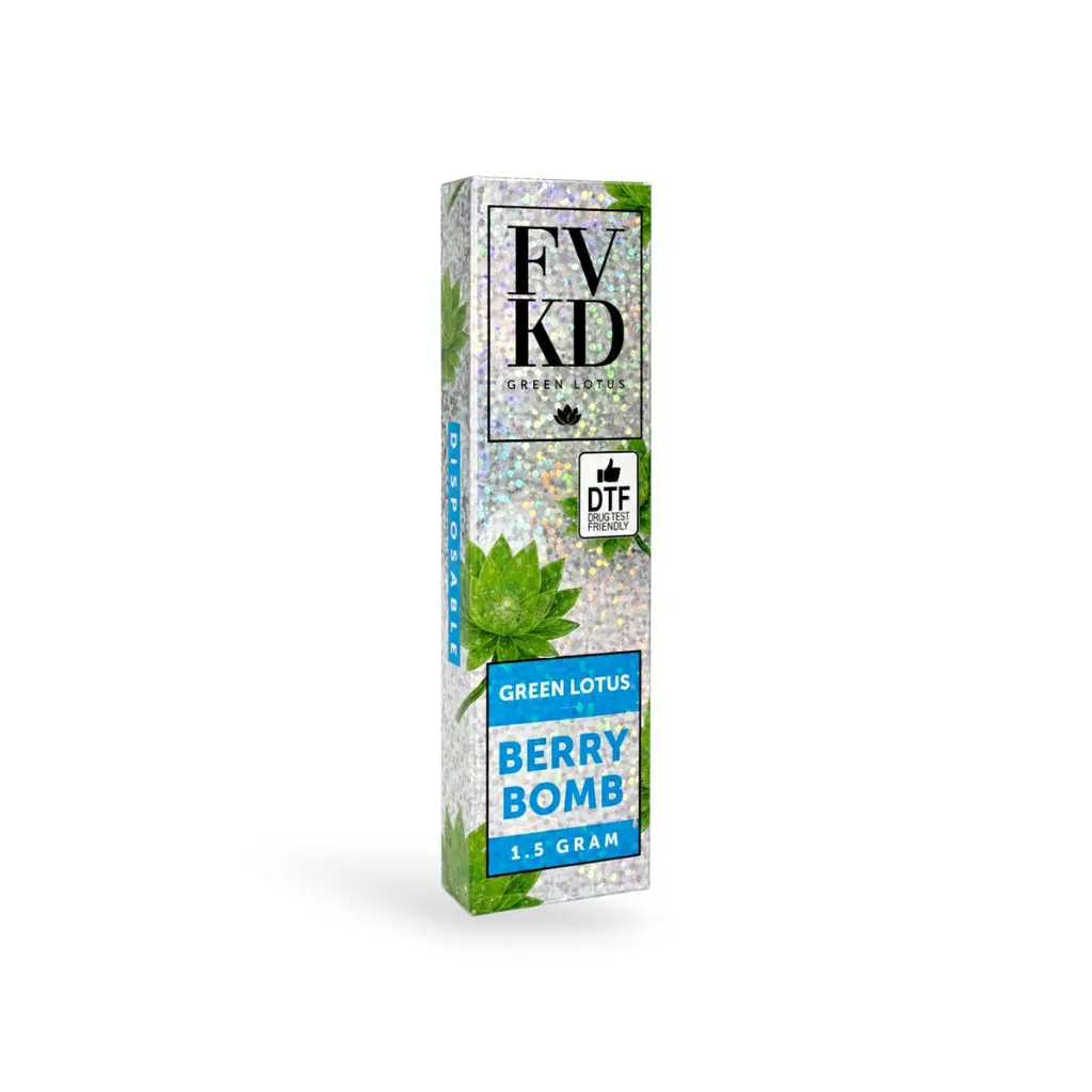 FVKD Green Lotus Disposable Vape Berry Bomb 1.5g.webp