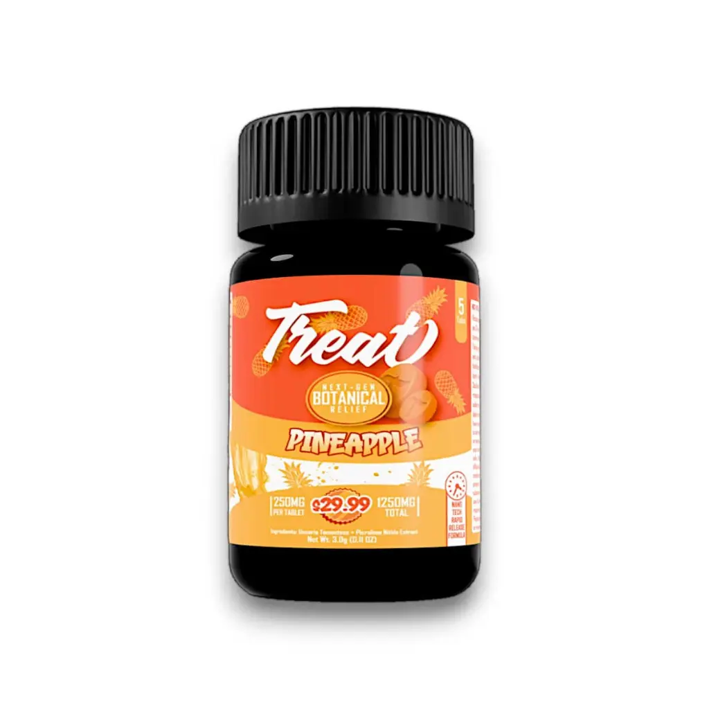 Treat Next- Gen Botanical Chewable Tablet Pineapple 250mg- 5ct.webp