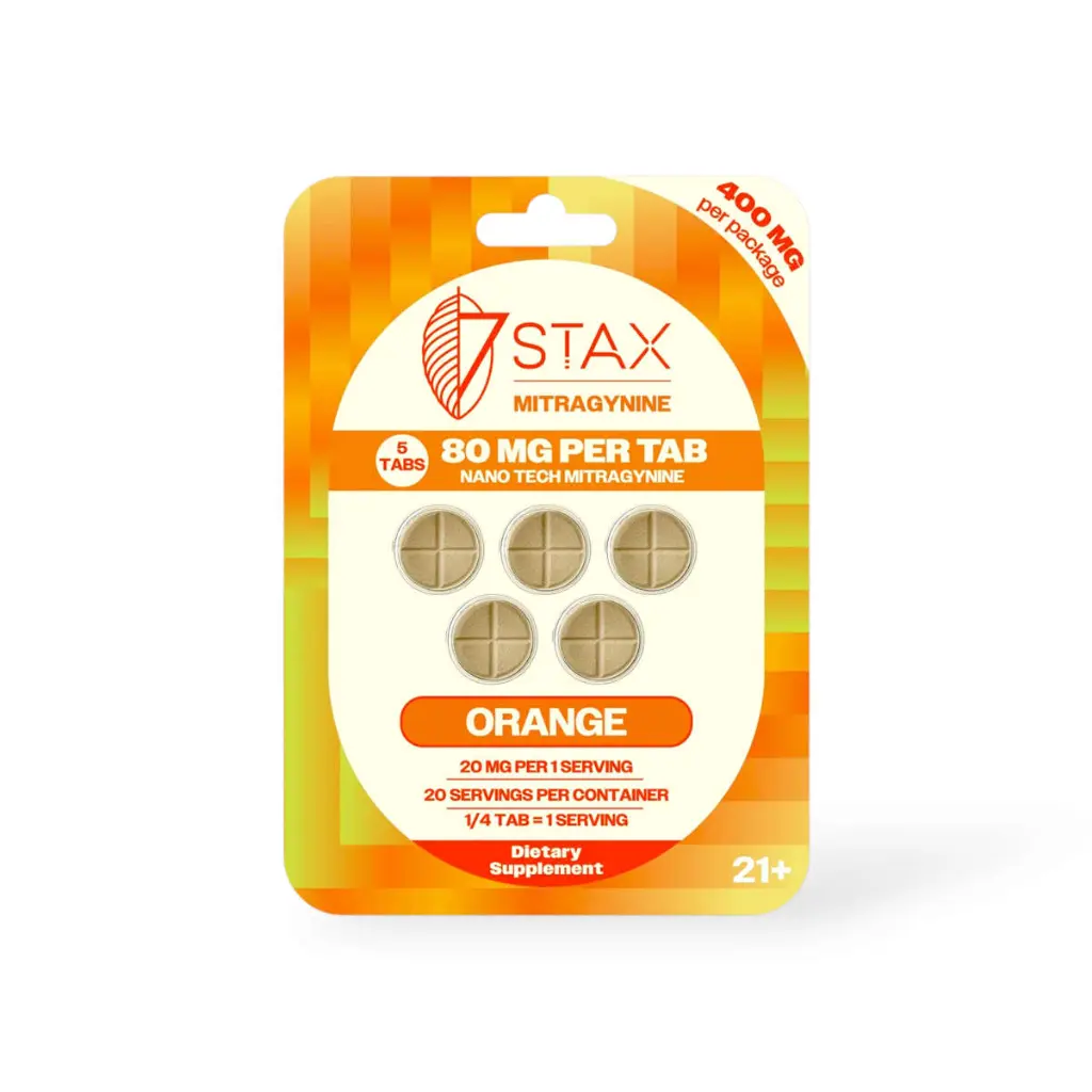 7 Stax Next Generation Mitragynine Blend Tablets Orange 80mg- 5ct.webp