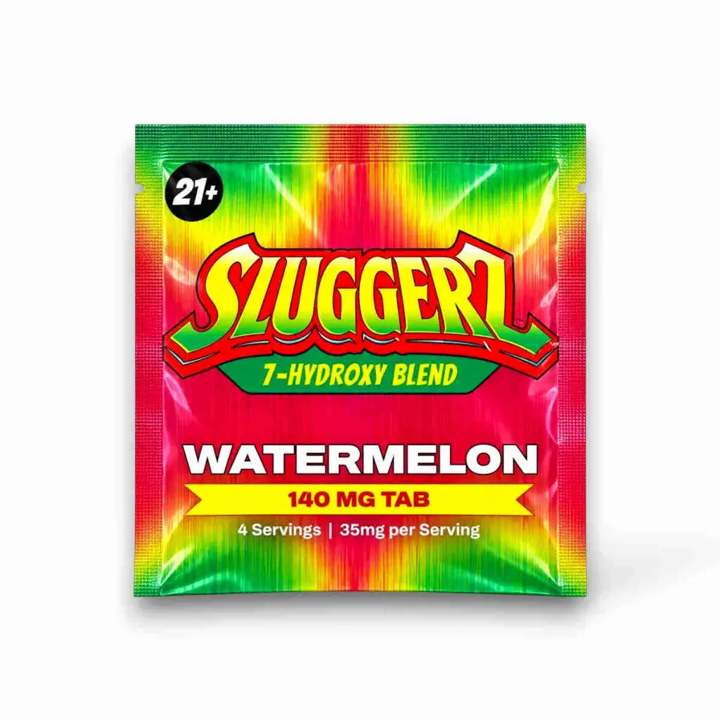 Sluggerz 7- Hydroxy Blend Chewable Tablet Watermelon 140mg- 1ct.webp
