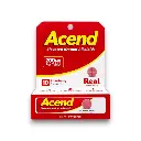 Acend Kratom Alkaloid Chewable Tablet Strawberry 200mg- 10ct Front.webp