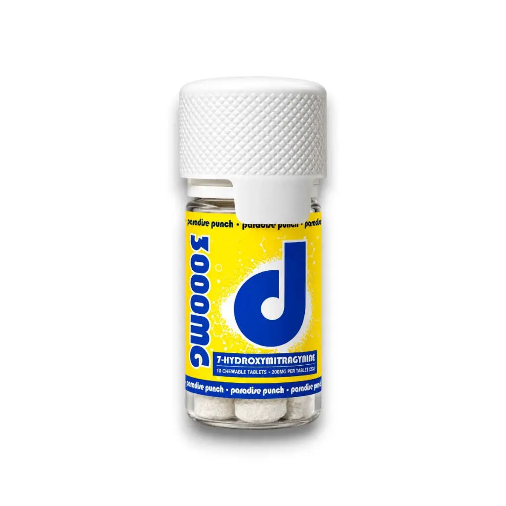 Dopium 7-Hydroxymitragynine Chewable Tablet Paradise Punch 300mg- 10ct.webp