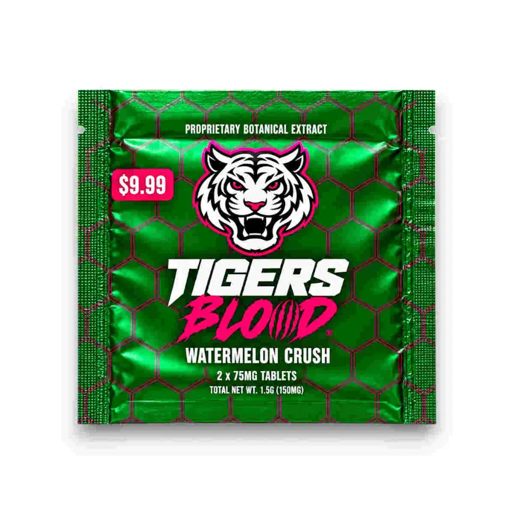 Tigers Blood Cat's Claw Chewable Tablets Watermelon Crush 75mg- 2ct.webp