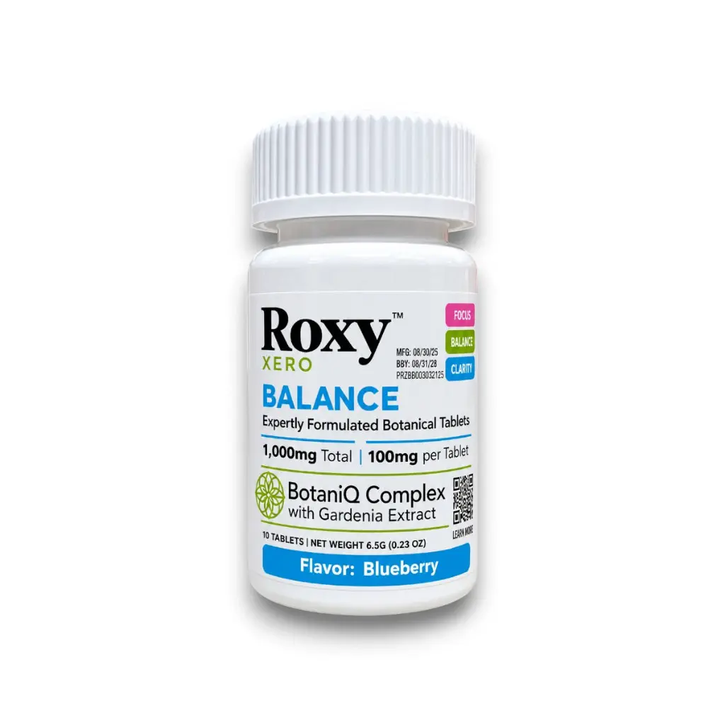 Roxy Xero Uriq Complex Chewable Tablets Blueberry 100mg- 10ct.webp
