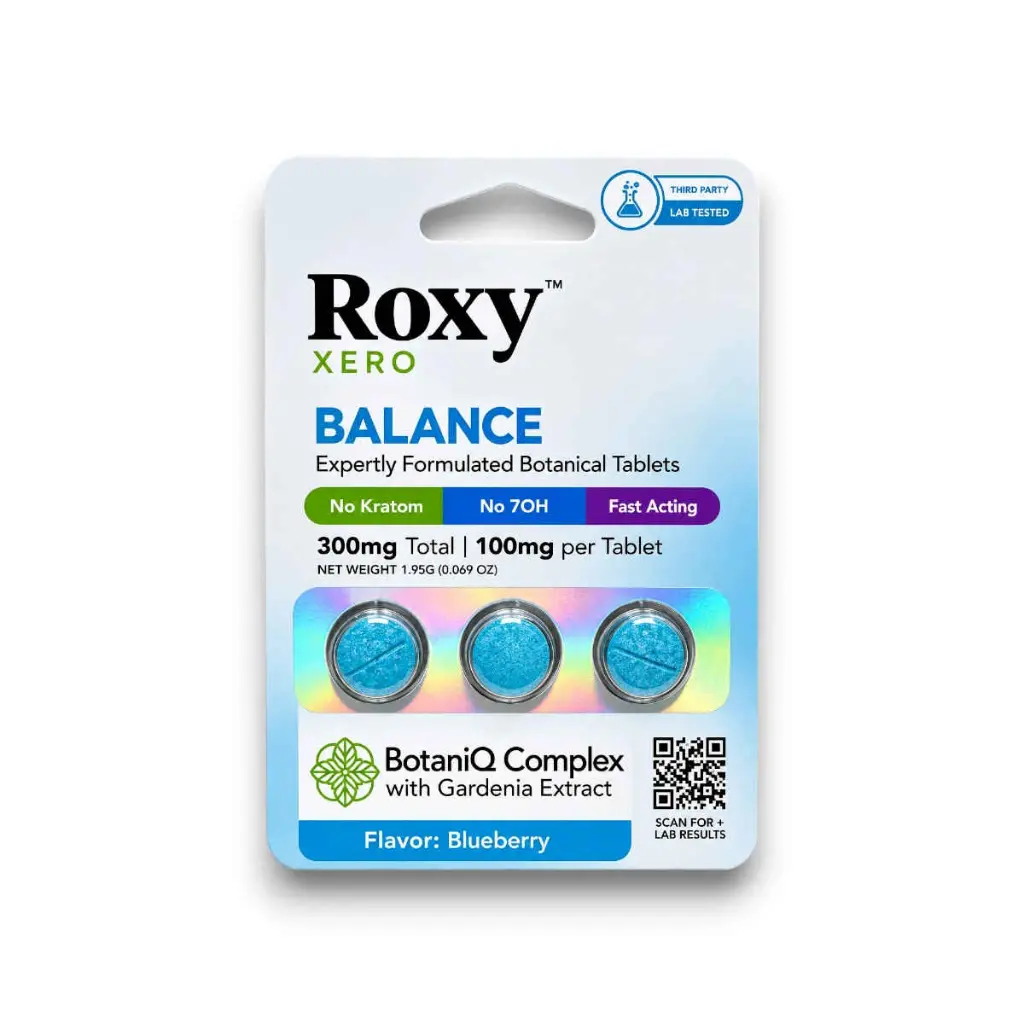 Roxy Xero Uriq Complex Chewable Tablets Blueberry 100mg- 3ct.webp