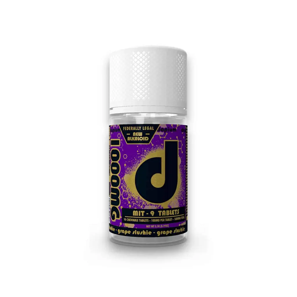 Dopium MIT 9 Chewable Tablet Grape Slushie 100mg- 10ct.webp