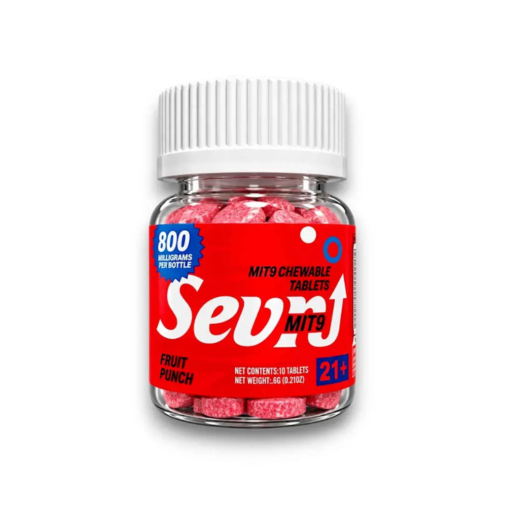 Sevn MIT 9 Chewable Tablets Fruit Punch 80mg- 10ct.webp