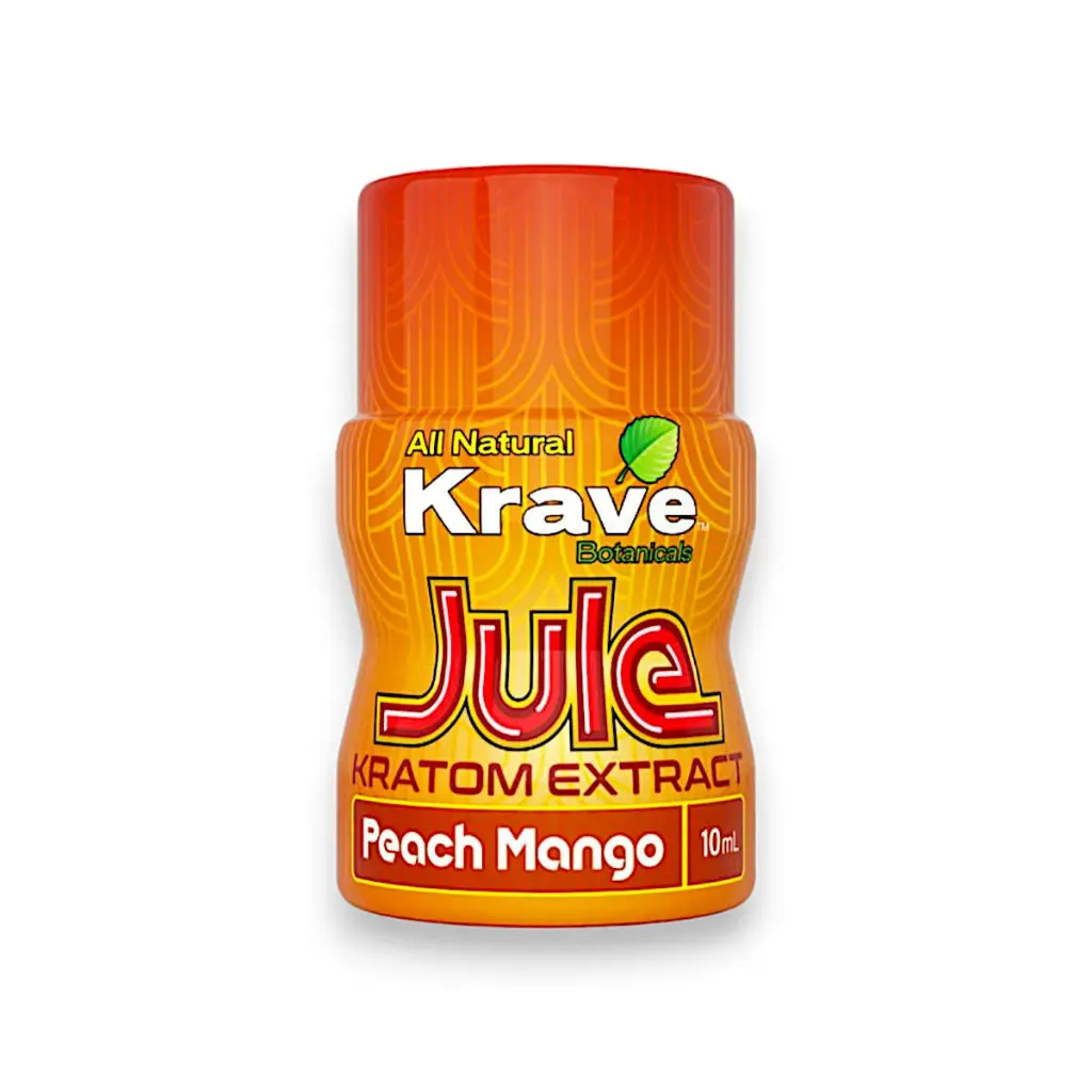 Krave Jule Kratom Extract Peach Mango 10ml.webp