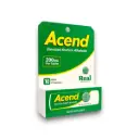 Acend Kratom Alkaloid Chewable Tablet Mint 200mg Display Box