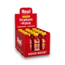 Real Botanicals Maximum Kratom + Kava Shot 2oz Display Box of 12