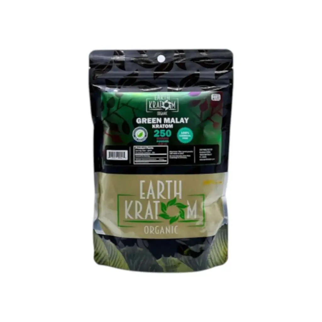 Earth Kratom Green Malay Powder