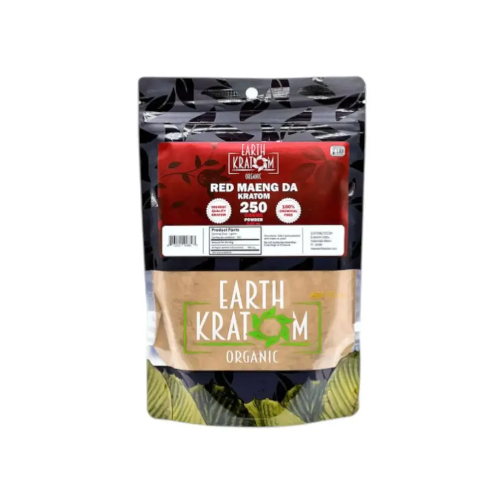 Earth Kratom Red Maeng Da Powder