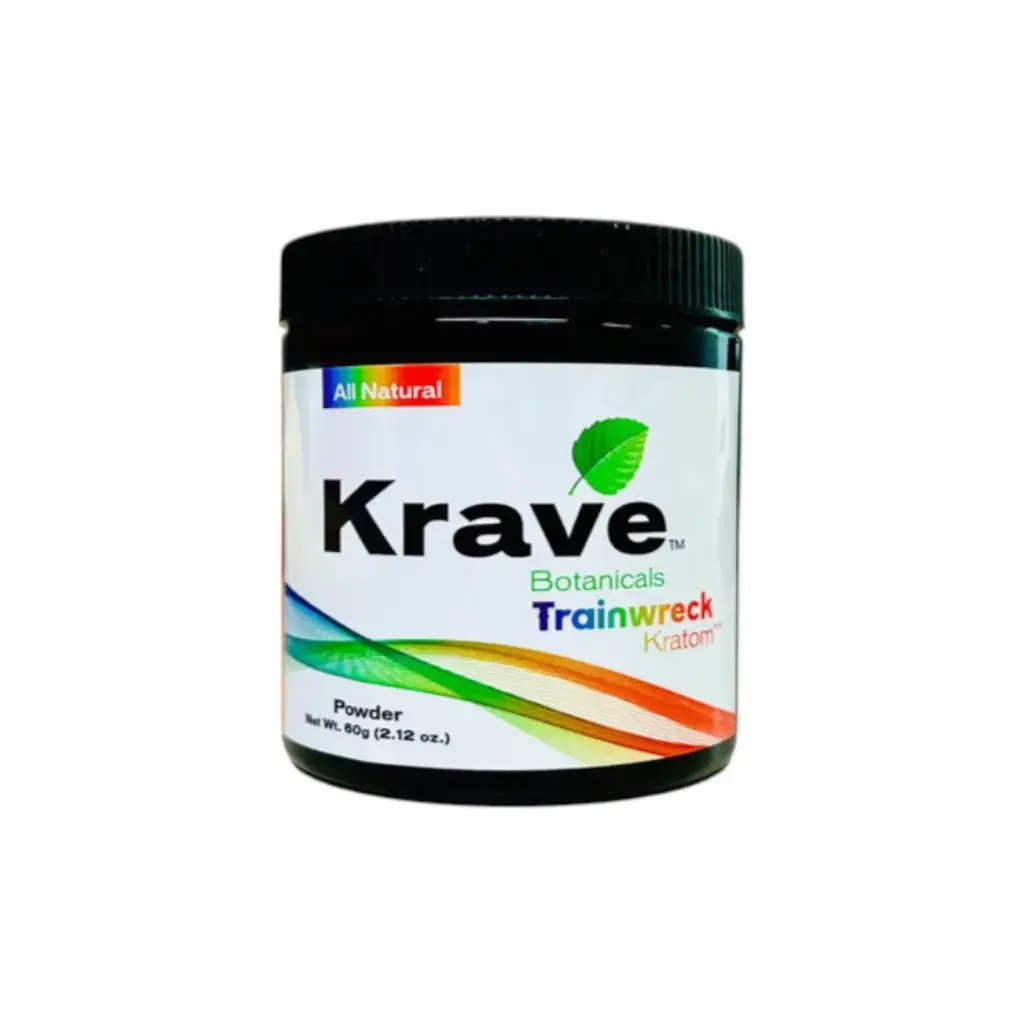 Krave Kratom Powder Trainwreck