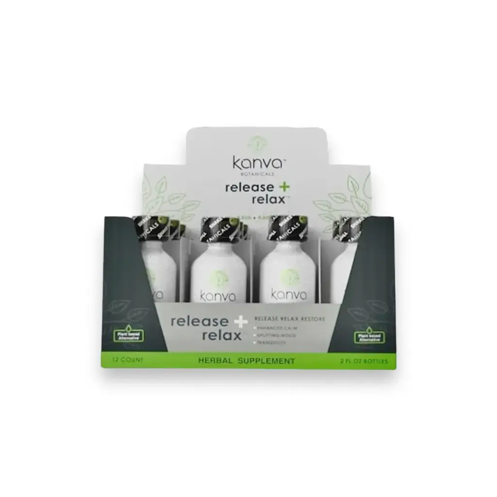 Kanva Botanicals Kanna + Kava Shot 2oz Display Box of 12