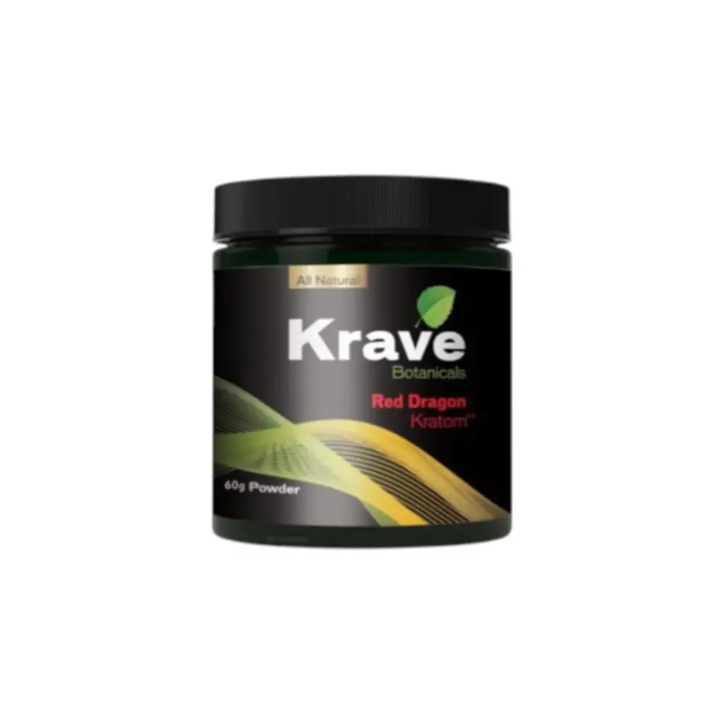 Krave Kratom Powder Red Dragon