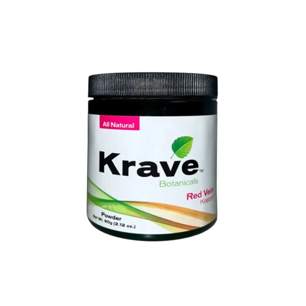 Krave Kratom Powder Red Vein