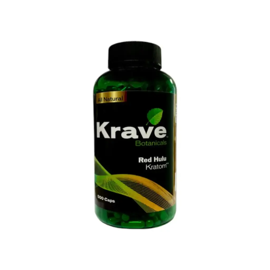 Krave Kratom Capsules Red Hulu
