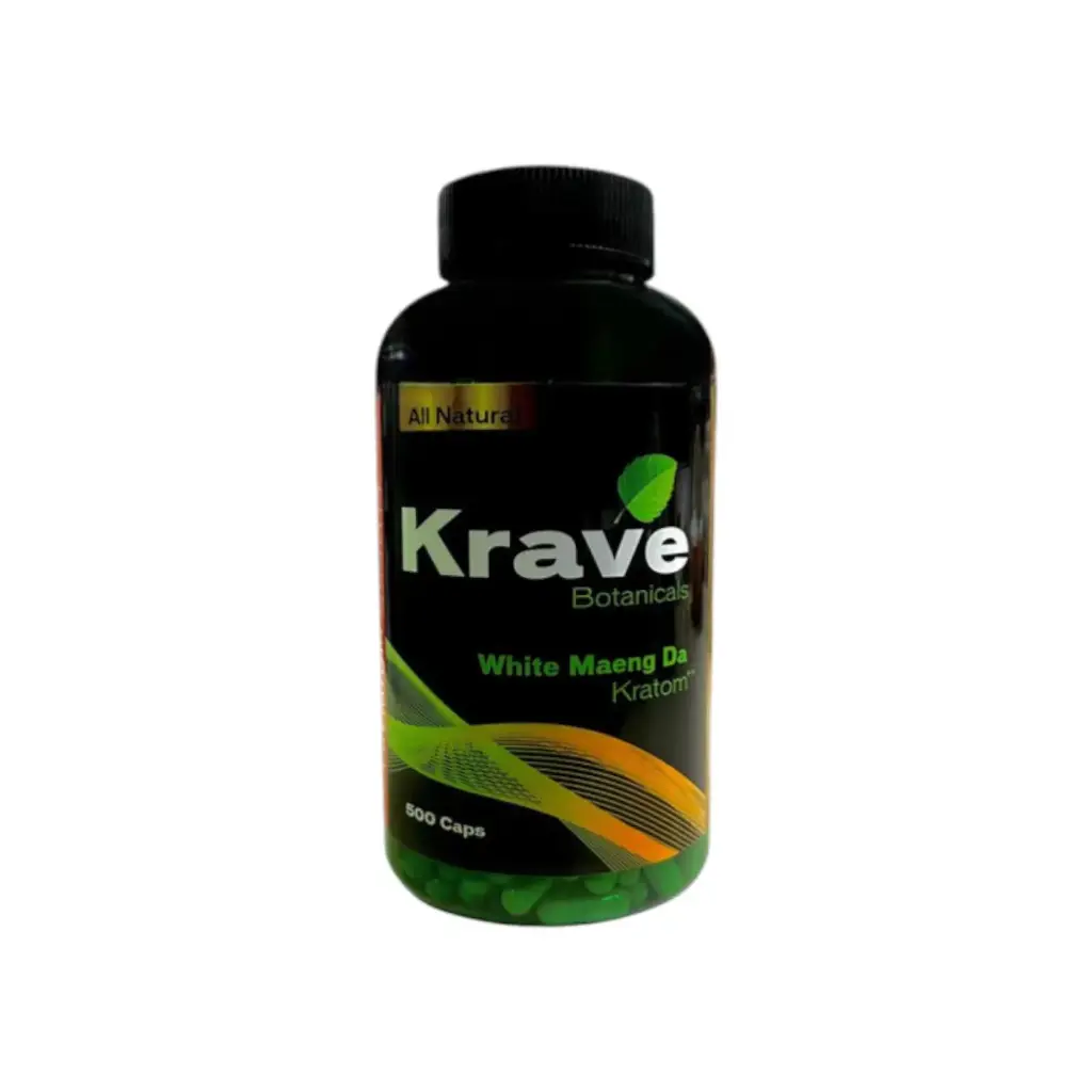 Krave Kratom Capsules White Maeng Da