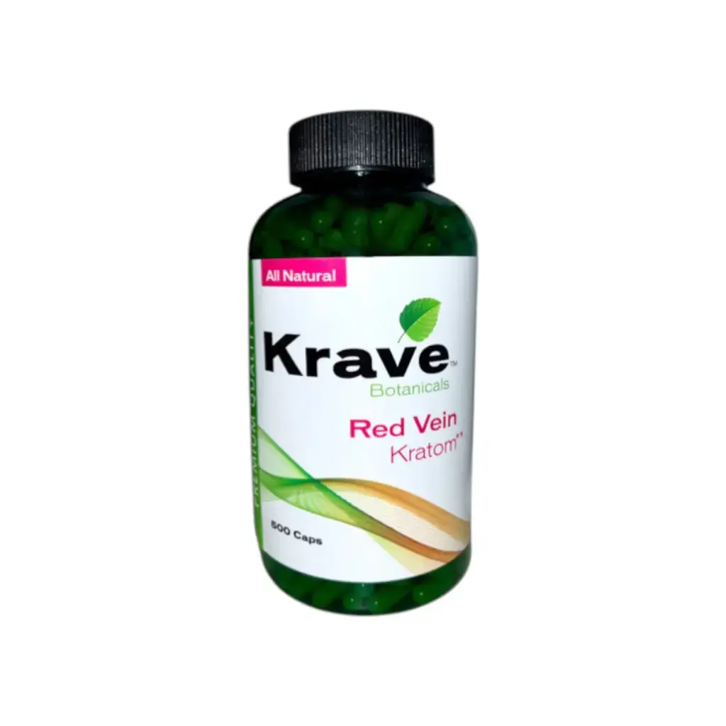 Krave Kratom Capsules Red Vein