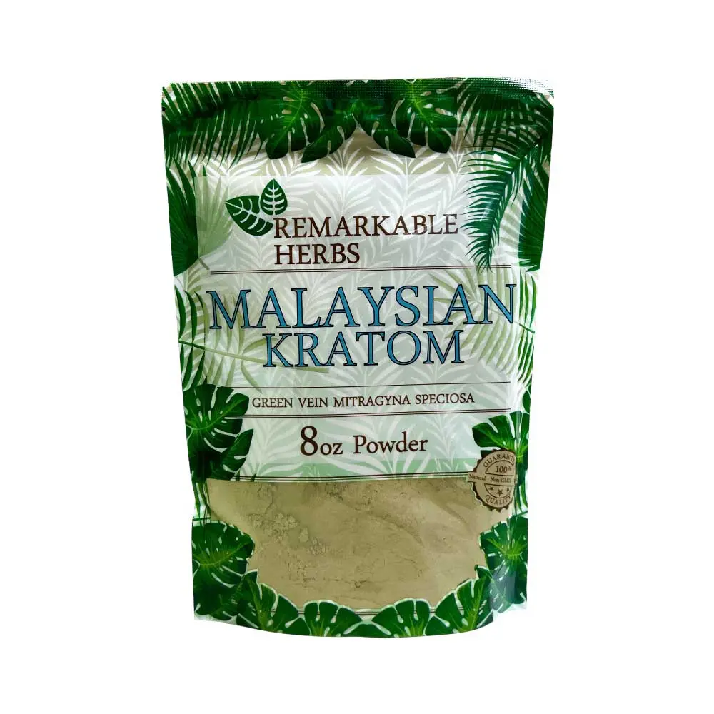 Remarkable Herbs Kratom Powder Green Malaysian