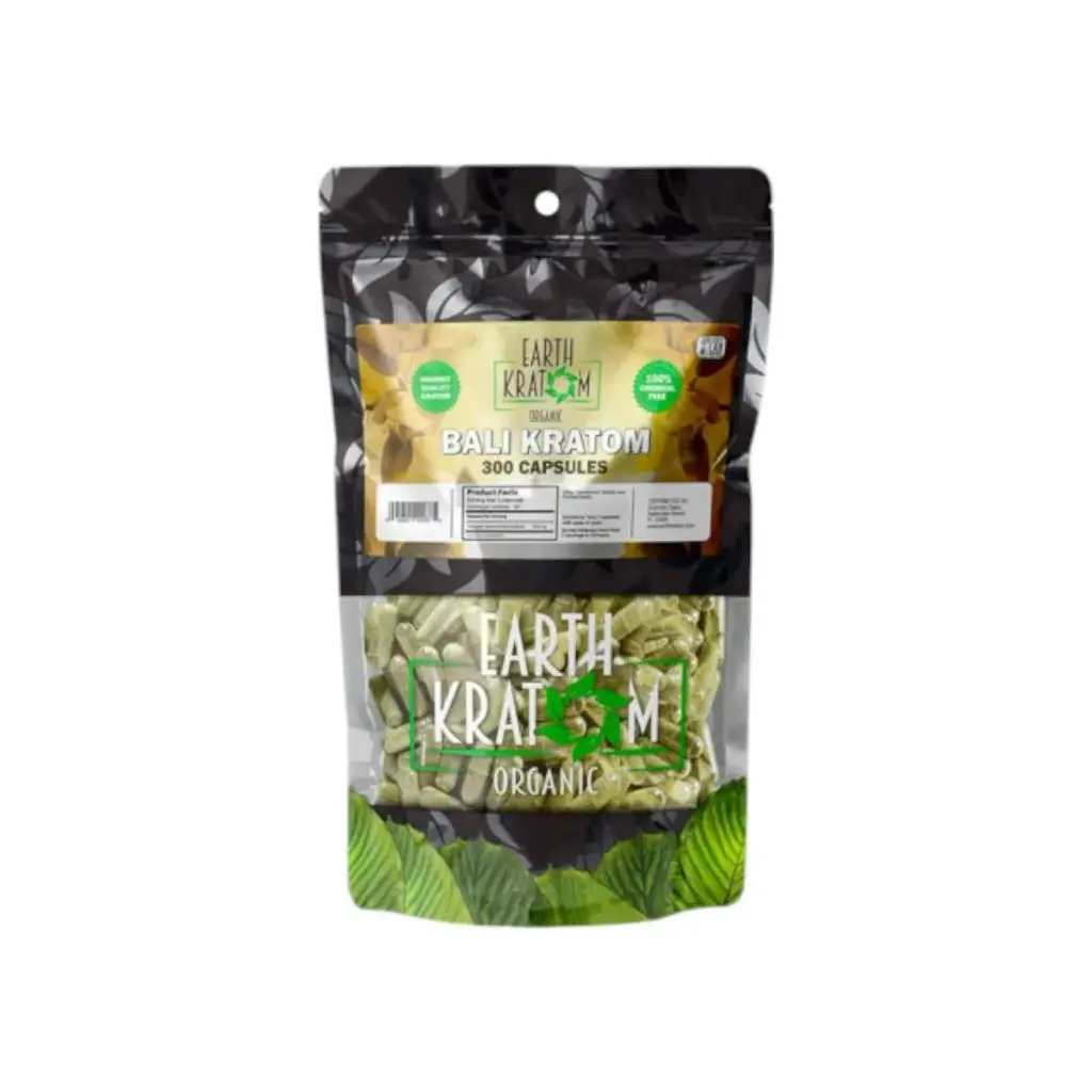Earth Kratom Bali Capsules