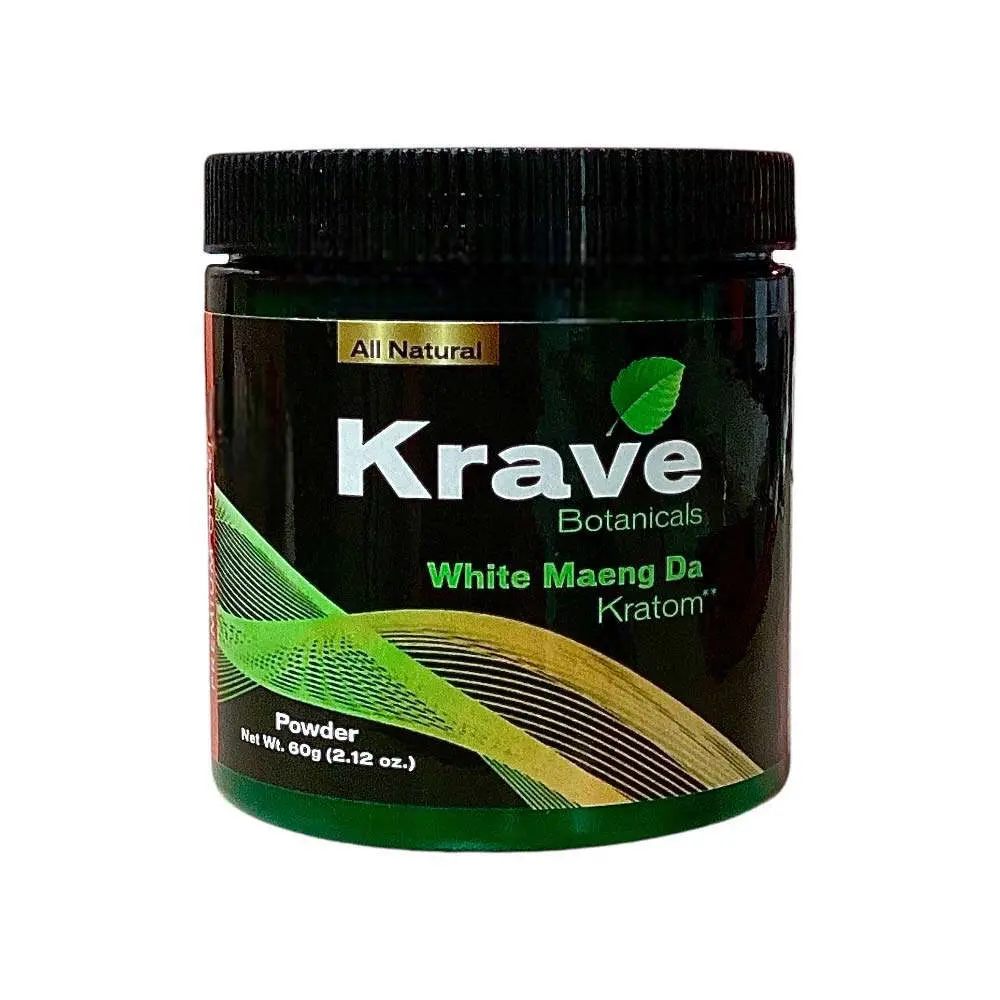 Krave Kratom Powder White Maeng Da