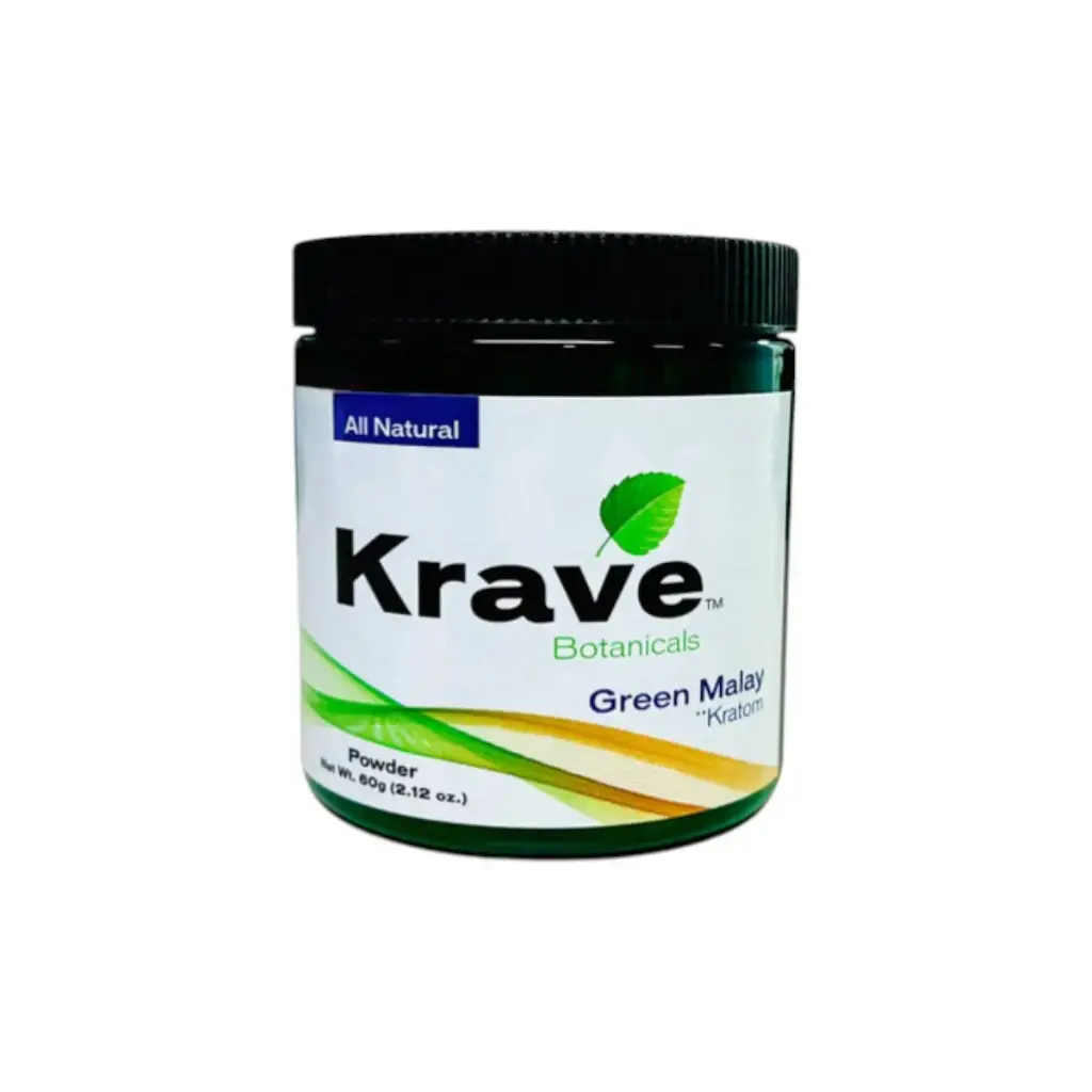 Krave Kratom Powder Green Malay