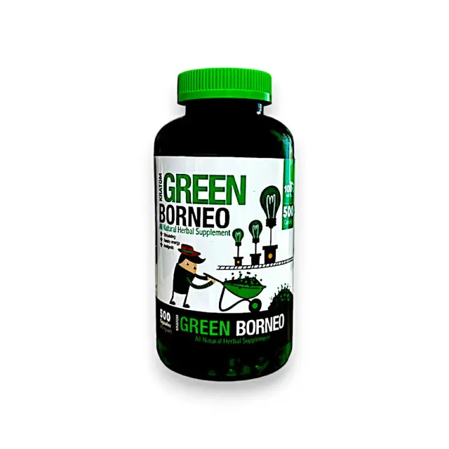 Bumble Bee Kratom Capsules Green Borneo