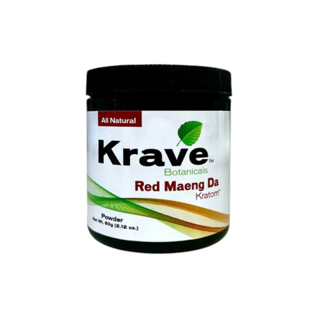 Krave Kratom Powder Red Maeng Da