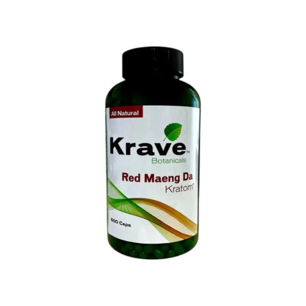 Krave Kratom Capsules Red Maeng Da