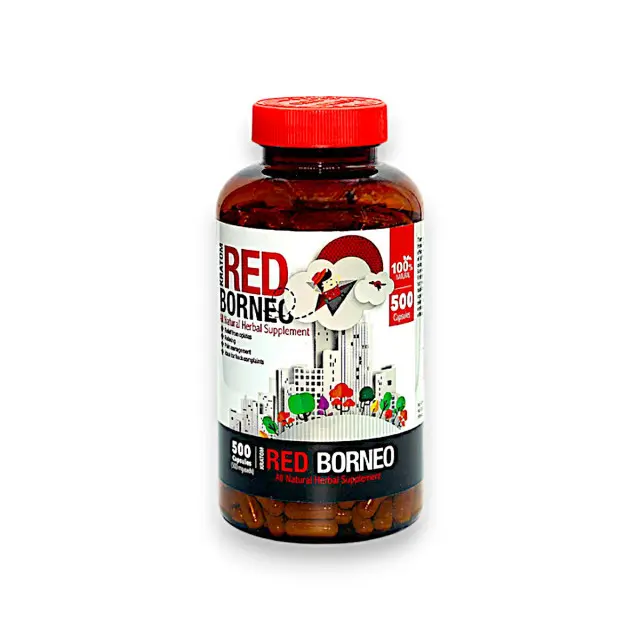 Bumble Bee Kratom Capsules Red Borneo