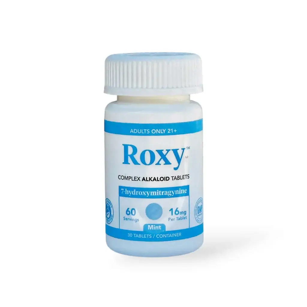 Roxy Complex Alkaloid 7-hydroxymitragynine Tablets Box