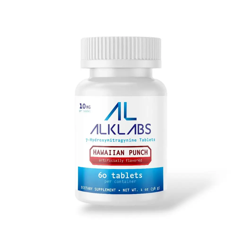 AlkLabs 7- Hydroxymitragynine Hawaiian Punch 10mg Tablet Display Box
