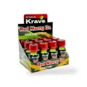 Krave Kratom Extract Shot Red Maeng Da Display Box of 12