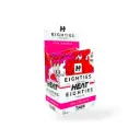 Straight Heat Eighties Pseudo Chewable Tablets Pink Lemonade 80mg Display Box