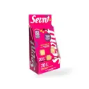 Sevn 7-Hydroxy Pure Extract Scarlet Squeeze Tablet Raspberry Lemonade 150mg Display Box of 5