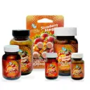 Kratom Kulture 7-OH Platinum Tablets Strawberry Mango 40mg Display Box